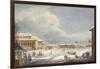 View of the Saint Petersburg Imperial Bolshoi Kamenny Theatre-Karl Ivanovich Kolmann-Framed Giclee Print