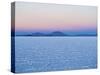 View of the Salar de Uyuni, the largest salt flat in the world, at sunrise, Daniel Campos Province,-Karol Kozlowski-Stretched Canvas