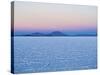 View of the Salar de Uyuni, the largest salt flat in the world, at sunrise, Daniel Campos Province,-Karol Kozlowski-Stretched Canvas