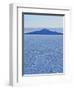 View of the Salar de Uyuni, the largest salt flat in the world, at sunrise, Daniel Campos Province,-Karol Kozlowski-Framed Photographic Print