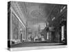 View of the Saloon in Buckingham House, Westminster, London, 1819-William James Bennett-Stretched Canvas