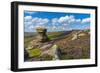 View of the Salt Cellar Rock Formation, Derwent Edge, Peak District National Park, Derbyshire-Frank Fell-Framed Photographic Print