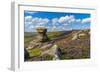 View of the Salt Cellar Rock Formation, Derwent Edge, Peak District National Park, Derbyshire-Frank Fell-Framed Photographic Print