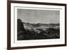 View of the Salt Lake of Tsomoriri, Western Tibet-null-Framed Giclee Print