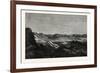 View of the Salt Lake of Tsomoriri, Western Tibet-null-Framed Giclee Print