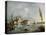 View of the San Giorgio Maggiore Island, Between 1765 and 1775-Francesco Guardi-Stretched Canvas
