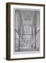 View of the Sanctuary of the Mosque of Moyed, Plate 29 from "Monuments and Buildings of Cairo"-Pascal Xavier Coste-Framed Giclee Print