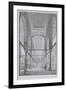 View of the Sanctuary of the Mosque of Moyed, Plate 29 from "Monuments and Buildings of Cairo"-Pascal Xavier Coste-Framed Giclee Print