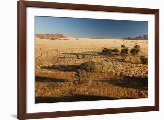 View of the Savanna. Africa. Namibia.-Lucas de Max-Framed Photographic Print