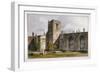 View of the Savoy Chapel, Savoy Palace, Westminster, 1819-George Shepherd-Framed Giclee Print