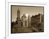 View of the Savoy Plaza Hotel, 59th Street and Fifth Avenue, New York, c.1937-Byron Company-Framed Giclee Print