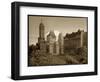 View of the Savoy Plaza Hotel, 59th Street and Fifth Avenue, New York, c.1937-Byron Company-Framed Giclee Print