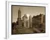 View of the Savoy Plaza Hotel, 59th Street and Fifth Avenue, New York, c.1937-Byron Company-Framed Giclee Print