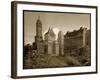 View of the Savoy Plaza Hotel, 59th Street and Fifth Avenue, New York, c.1937-Byron Company-Framed Giclee Print