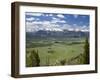 View of the Sawtooth Mountain Range from Galena Summit in Custer County, Idaho, Usa-David R. Frazier-Framed Photographic Print