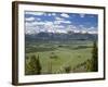 View of the Sawtooth Mountain Range from Galena Summit in Custer County, Idaho, Usa-David R. Frazier-Framed Photographic Print