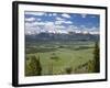 View of the Sawtooth Mountain Range from Galena Summit in Custer County, Idaho, Usa-David R. Frazier-Framed Photographic Print