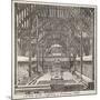 View of the Scaffolding in Westminster Hall, London, C1760-null-Mounted Giclee Print
