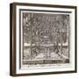 View of the Scaffolding in Westminster Hall, London, C1760-null-Framed Giclee Print