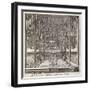 View of the Scaffolding in Westminster Hall, London, C1760-null-Framed Giclee Print