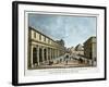 View of the Schoold of Medicine and the New Fountain-Chapuis and Angelo Garbizza-Framed Giclee Print