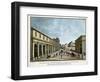 View of the Schoold of Medicine and the New Fountain-Chapuis and Angelo Garbizza-Framed Giclee Print
