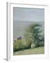 View of the Sea from Villerville, 1882-Gustave Caillebotte-Framed Giclee Print