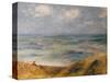 View of the Sea, Guernsey-Pierre-Auguste Renoir-Stretched Canvas