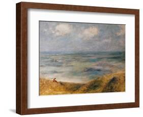 View of the Sea, Guernsey-Pierre-Auguste Renoir-Framed Giclee Print