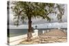 View of the Sea of Zanj from Dock, Mozambique Island, Mozambique-Alida Latham-Stretched Canvas