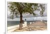 View of the Sea of Zanj from Dock, Mozambique Island, Mozambique-Alida Latham-Framed Photographic Print