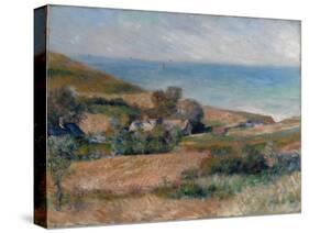 View of the Seacoast Near Wargemont in Normandy, 1880-Pierre-Auguste Renoir-Stretched Canvas