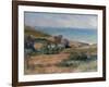 View of the Seacoast Near Wargemont in Normandy, 1880-Pierre-Auguste Renoir-Framed Giclee Print