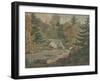 View of the Second Falls on the Sawkill near Mr. Montgomery's-John Rubens Smith-Framed Giclee Print