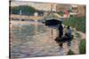 View of the Seine, 1882-83-Georges Pierre Seurat-Stretched Canvas