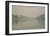 View of the Seine at Herblay, 1889-Paul Signac-Framed Giclee Print