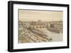 View of the Seine from the Louvre-G^Ph^ Benoist-Framed Art Print