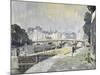 View of the Seine, Paris-Paul Mathieu-Mounted Giclee Print