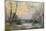 View of the Seine, Paris-Albert-Charles Lebourg-Mounted Giclee Print