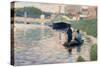 View of the Seine-Georges Seurat-Stretched Canvas