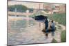 View of the Seine-Georges Seurat-Mounted Giclee Print
