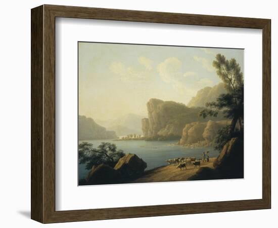 View of the Selenga River in Siberia, 1817-Andrei Yefimovich Martynov-Framed Giclee Print