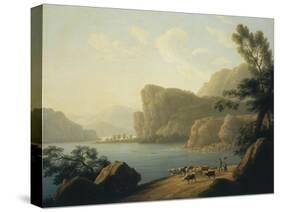 View of the Selenga River in Siberia, 1817-Andrei Yefimovich Martynov-Stretched Canvas