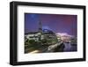 View of the Shard from Tower Bridge.-Jon Hicks-Framed Photographic Print