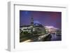 View of the Shard from Tower Bridge.-Jon Hicks-Framed Photographic Print