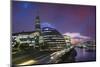 View of the Shard from Tower Bridge.-Jon Hicks-Mounted Photographic Print