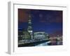 View of the Shard from Tower Bridge.-Jon Hicks-Framed Photographic Print