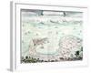 View of the Siege of Gibraltar in 1704-null-Framed Giclee Print