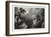 View of the Sierra Madre, Rocky Mountains, USA, 1870S-null-Framed Giclee Print