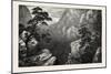 View of the Sierra Madre, Rocky Mountains, USA, 1870S-null-Mounted Giclee Print